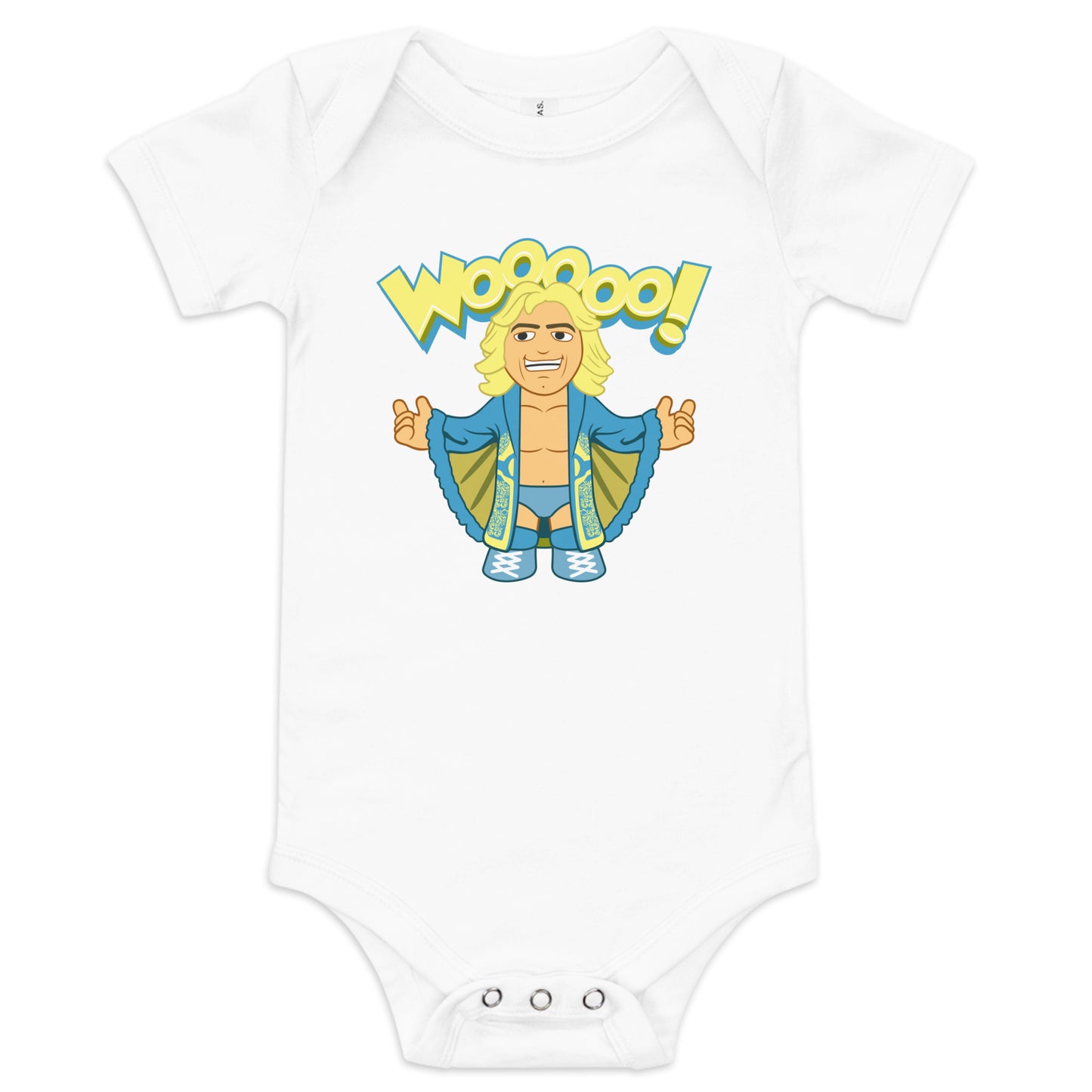 WOOOOO Man Baby Onesie