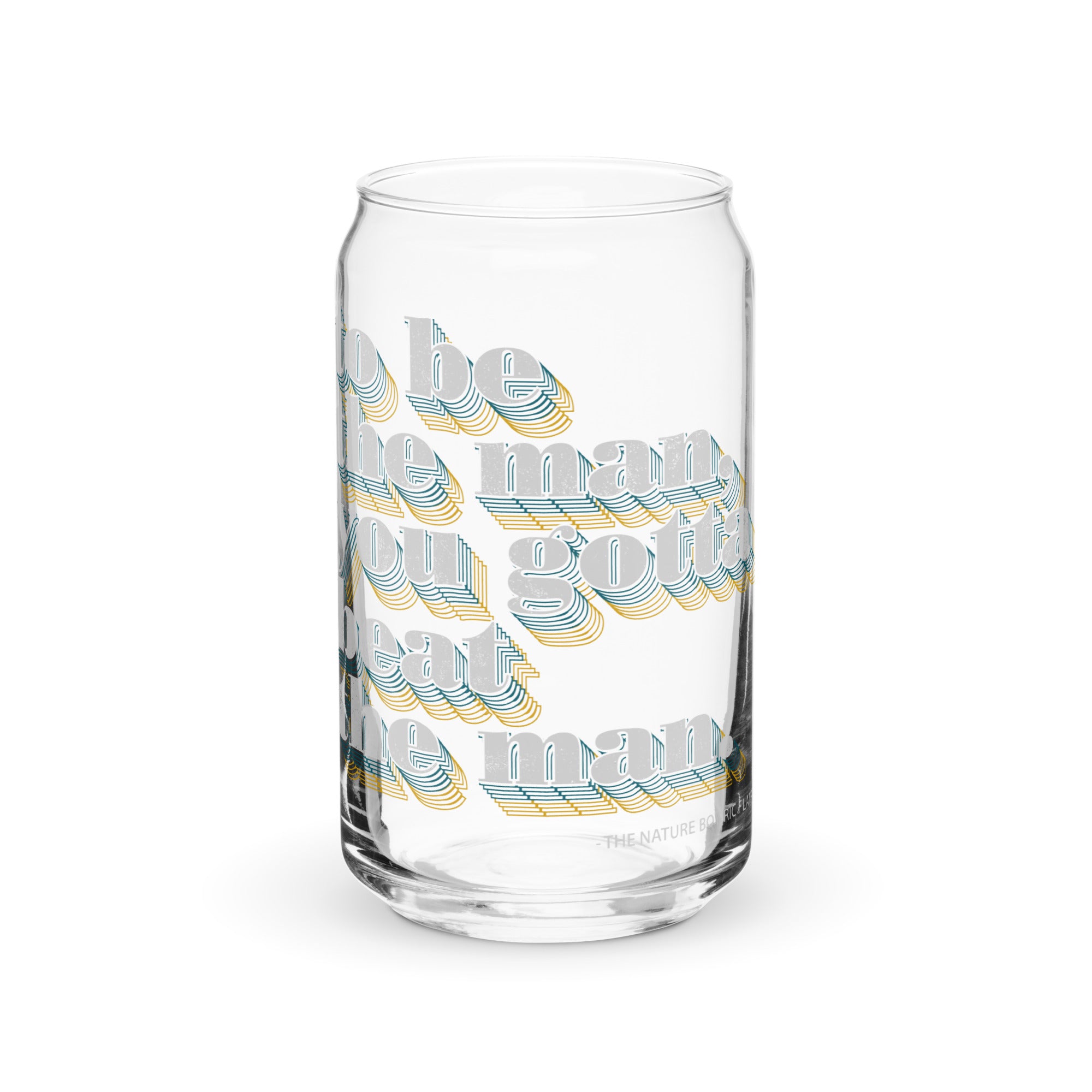 Flair quote Can-shaped glass