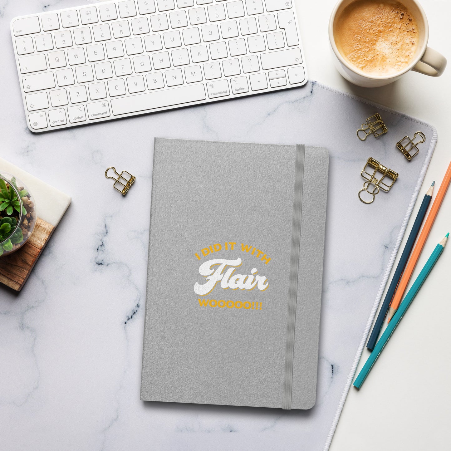 Flair Hardcover bound notebook