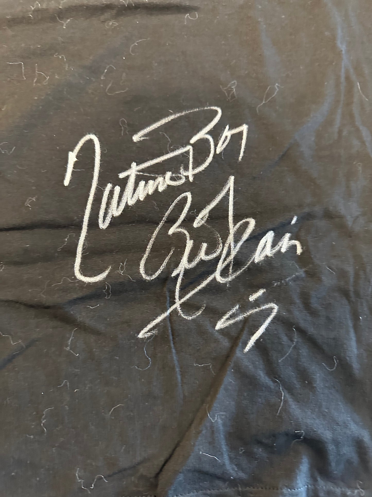 Triple H, Batista, Orton, Flair signed shirt