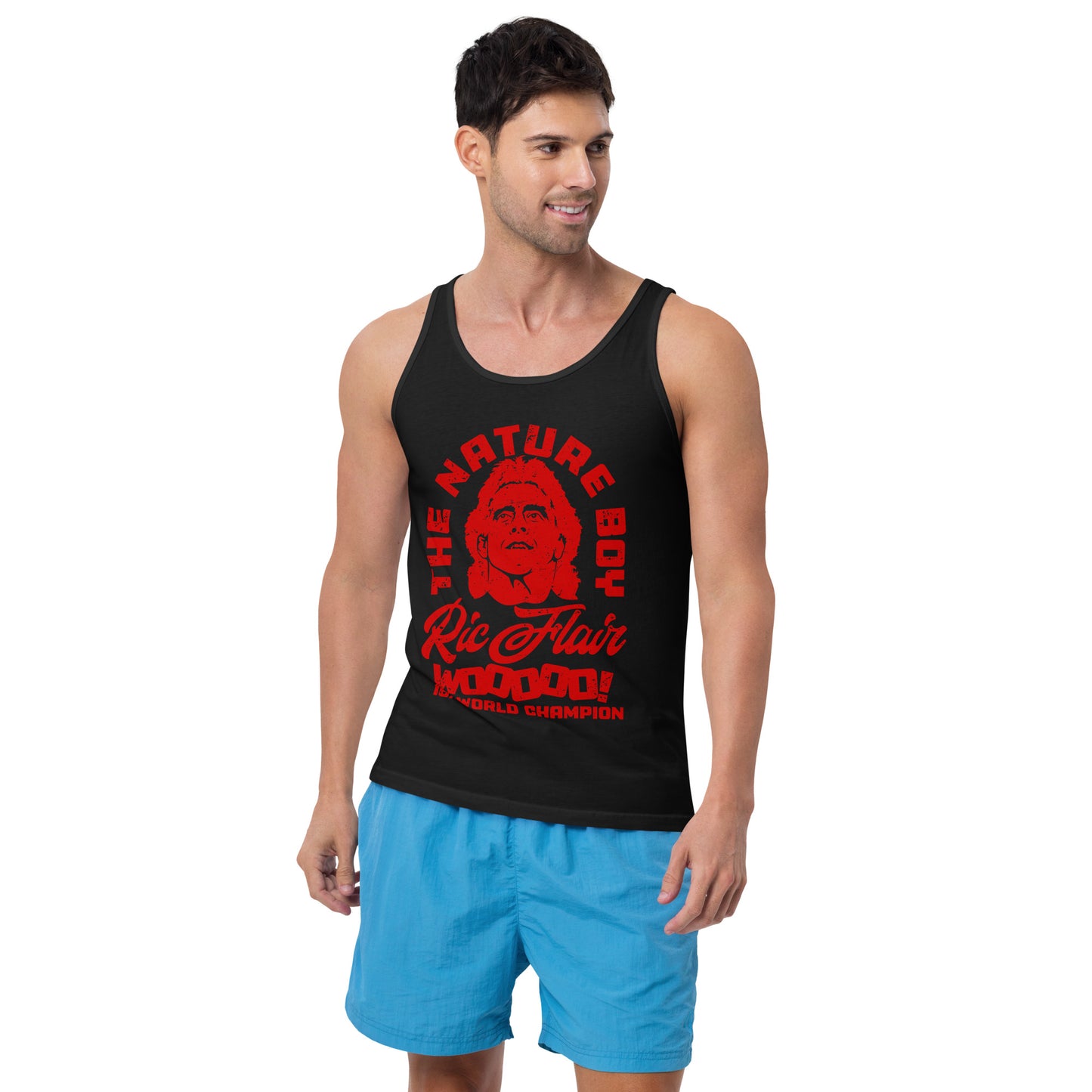 Nature Boy WOOOOO Men's Tank Top