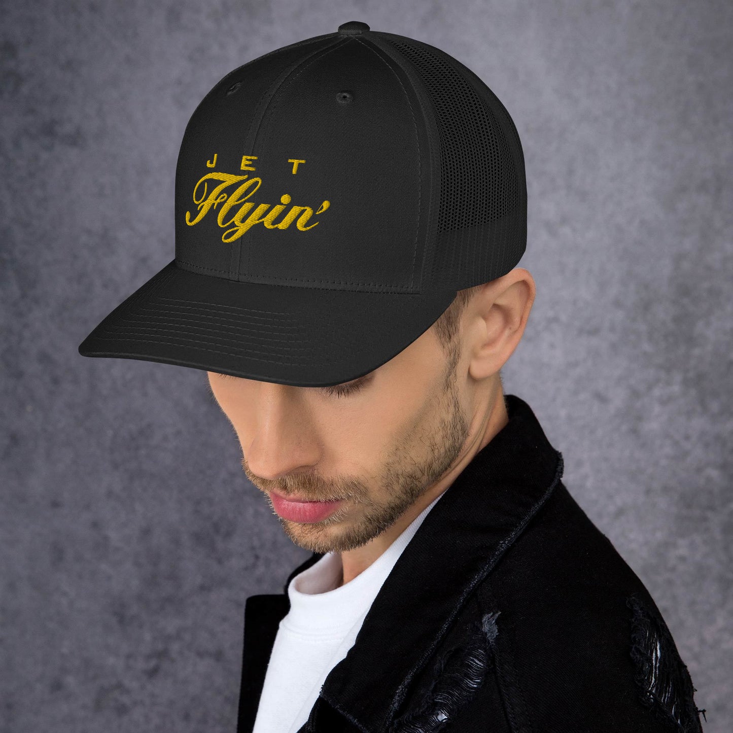 Jet Flyin Trucker Cap