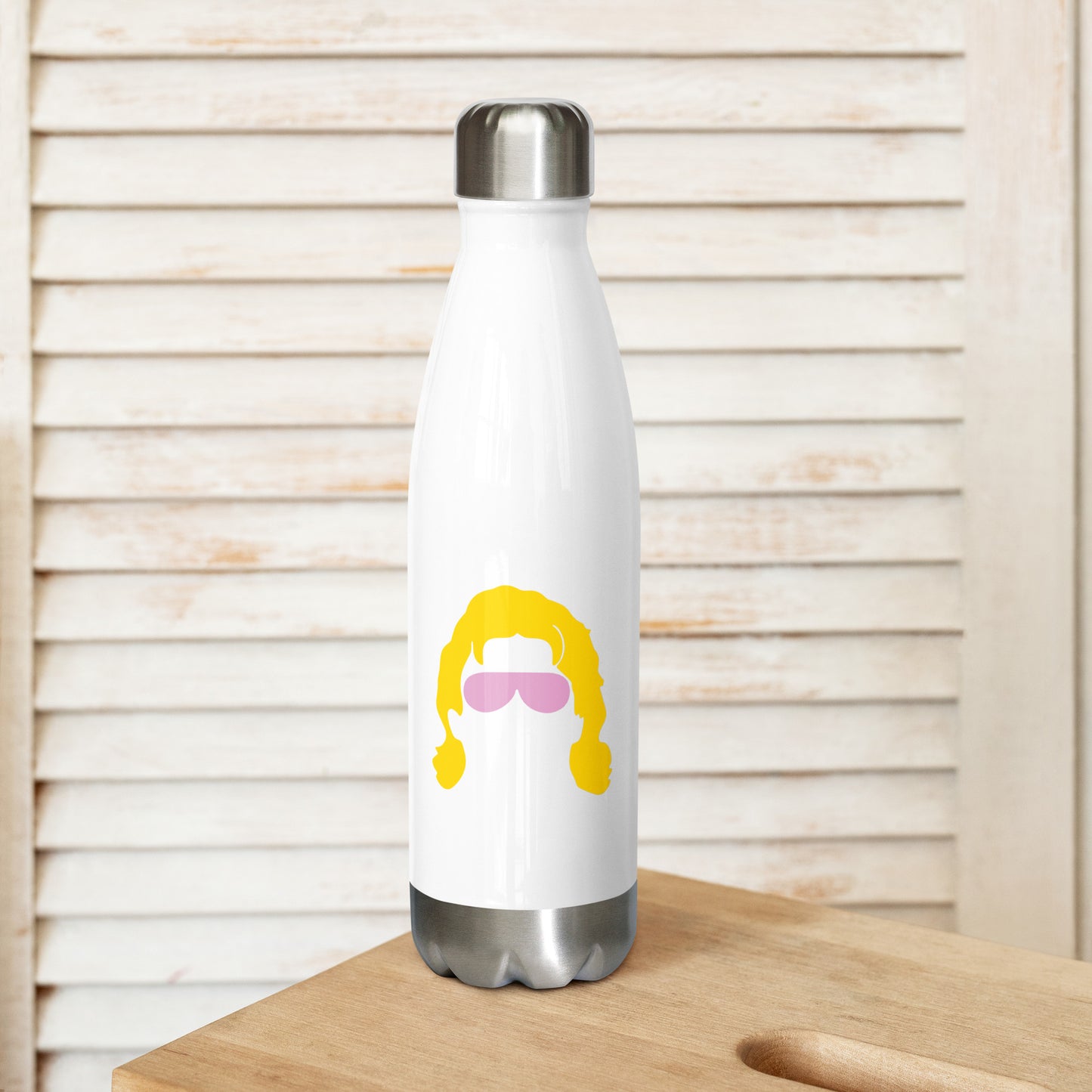 Ric flair silhouette Stainless Steel Water Bottle