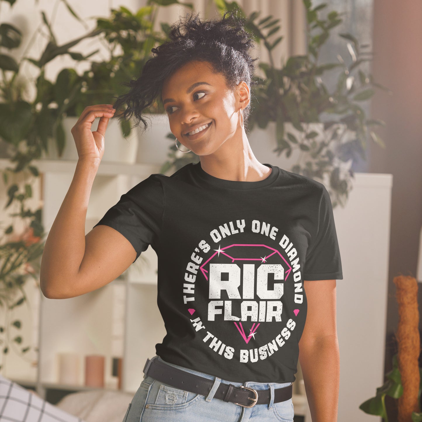 One Diamond Short-Sleeve Unisex T-Shirt