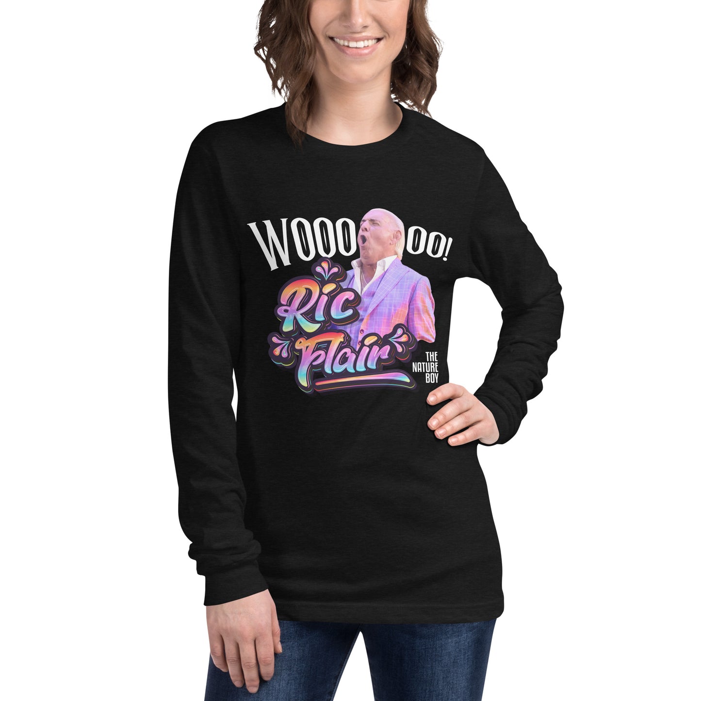 WOOOOO Ric Flair Long Sleeve Shirt