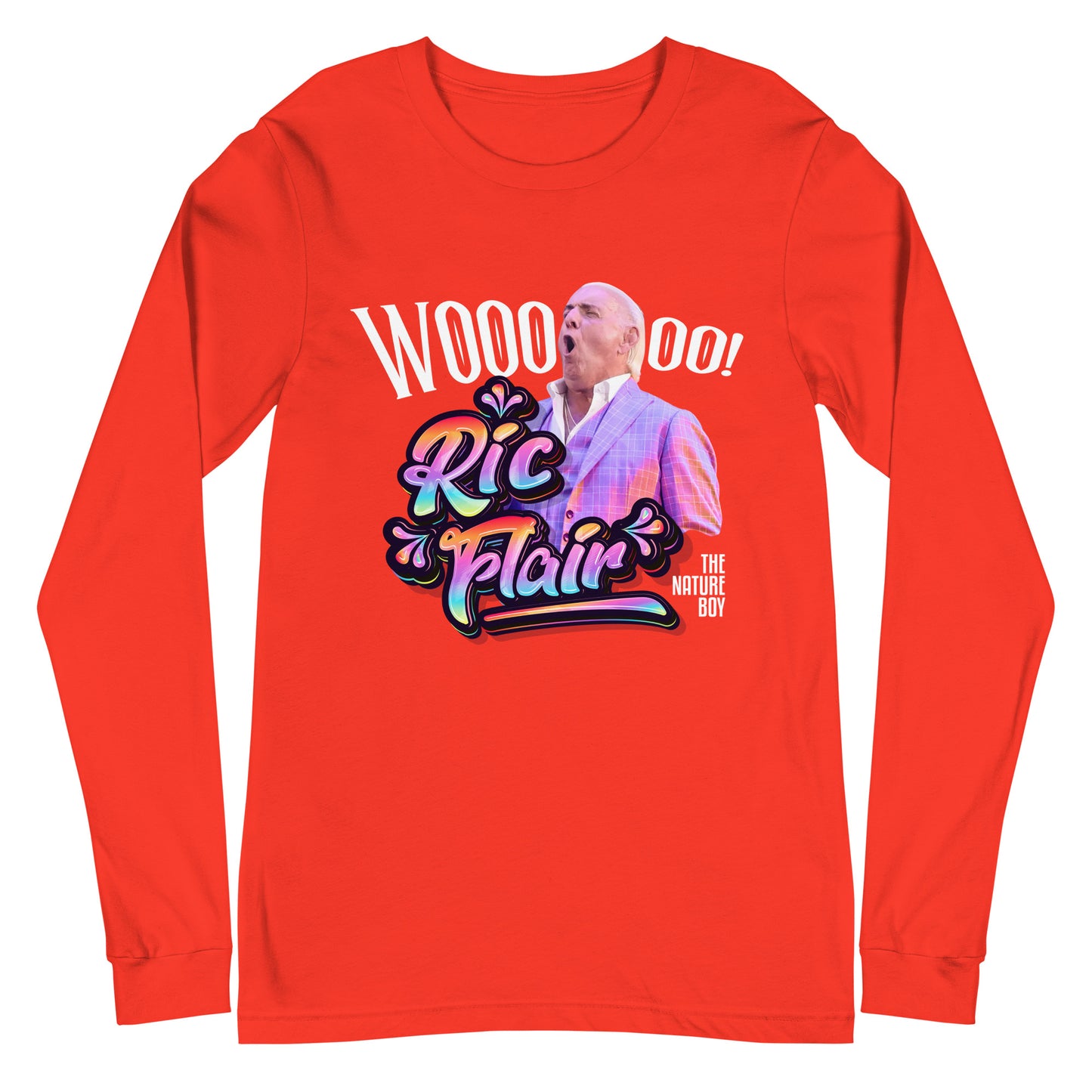 WOOOOO Ric Flair Long Sleeve Shirt
