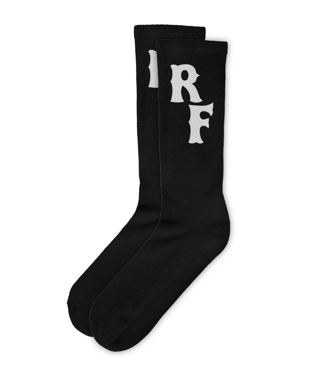 Black Boots Custom Socks
