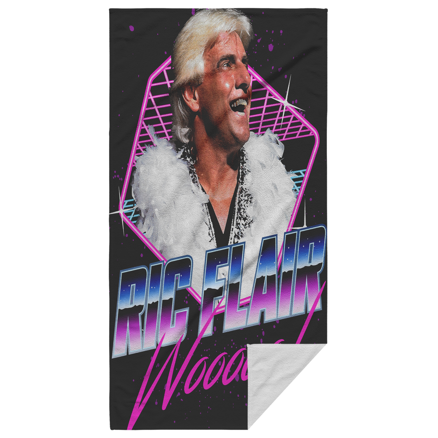 Ric Flair Lazer Beach Towel