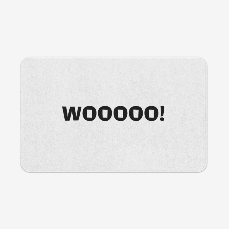 Wooooo! Microfiber Chevron Non-Slip Soft Kitchen Mat Bath Rug Doormat