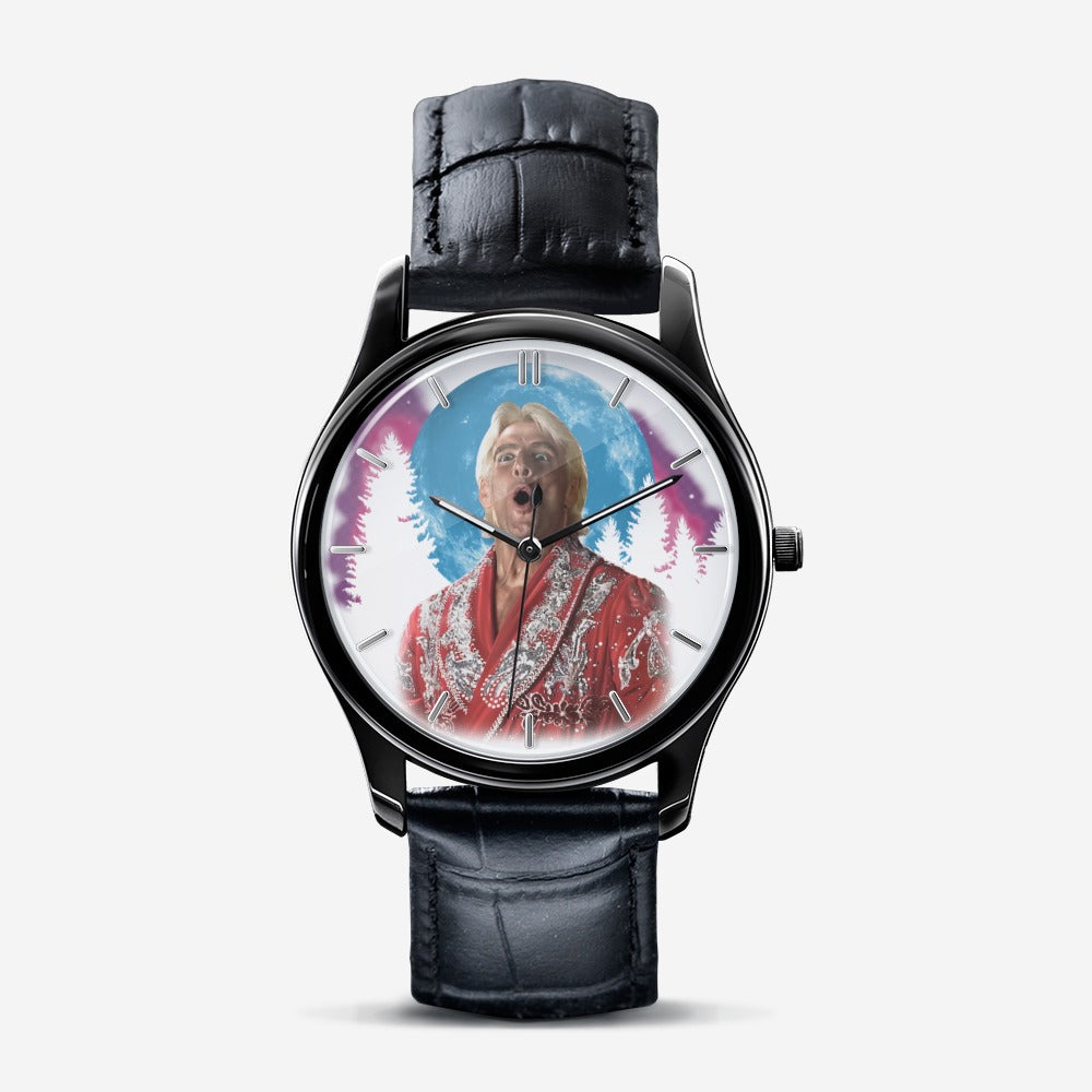 WOOOOO At The Moon Unisex Fashion Watch