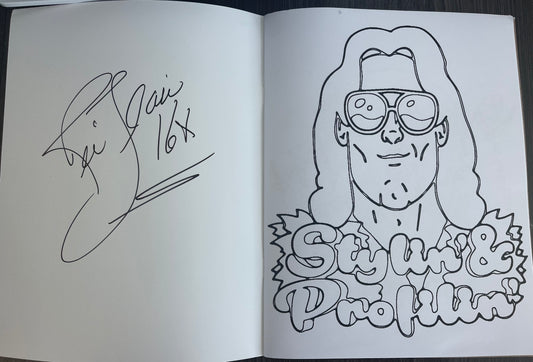 Autographed Limited Edition Ric Flair Coloring Book
