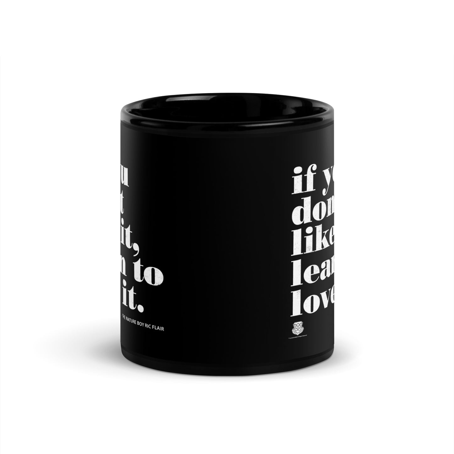 Ric flair quote black mug