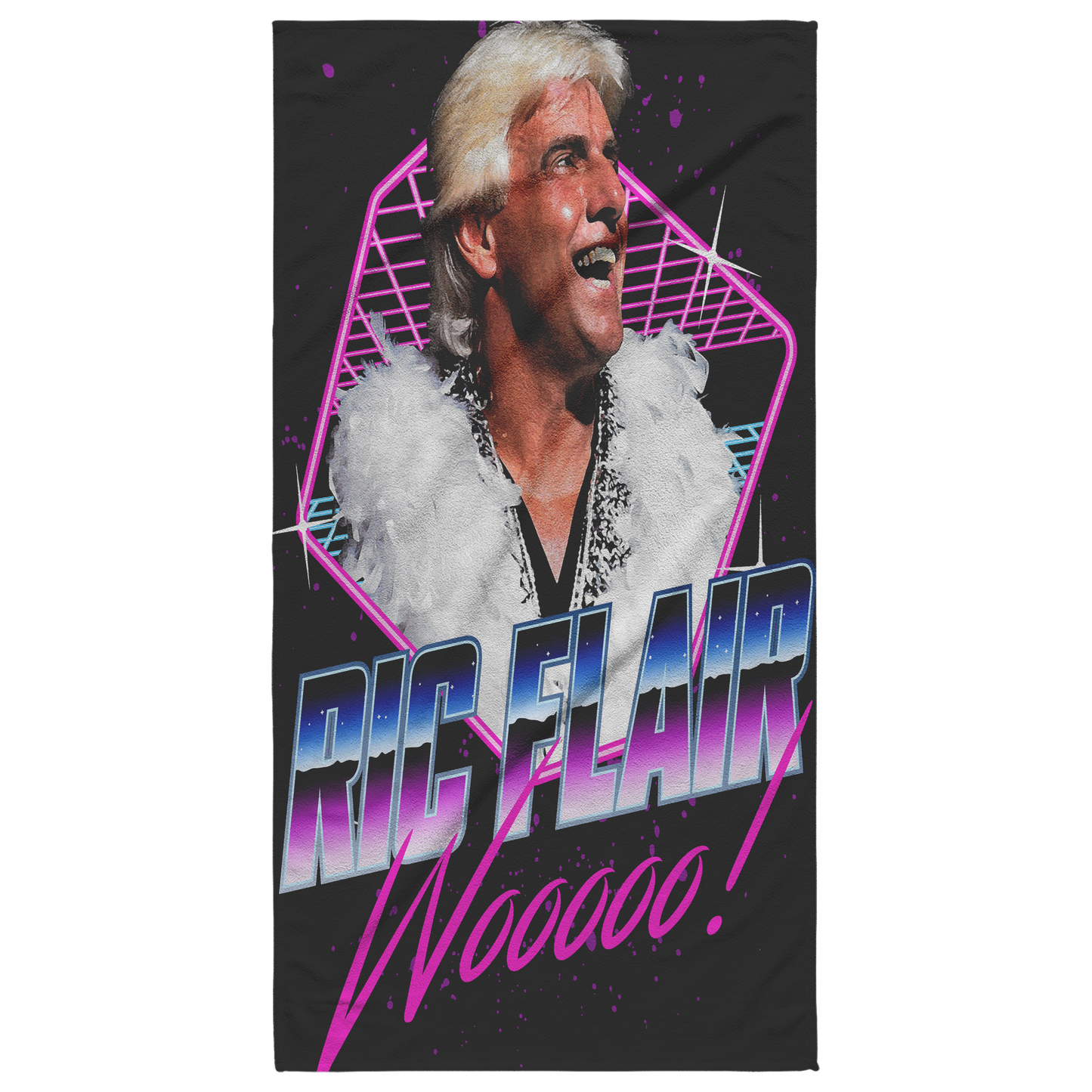 Ric Flair Lazer Beach Towel