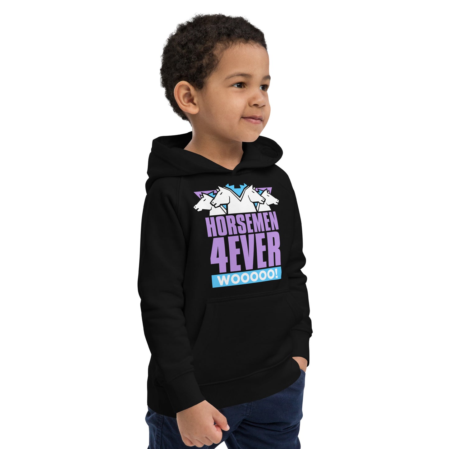 4 Horsemen Wooooo! Kids Hoodie