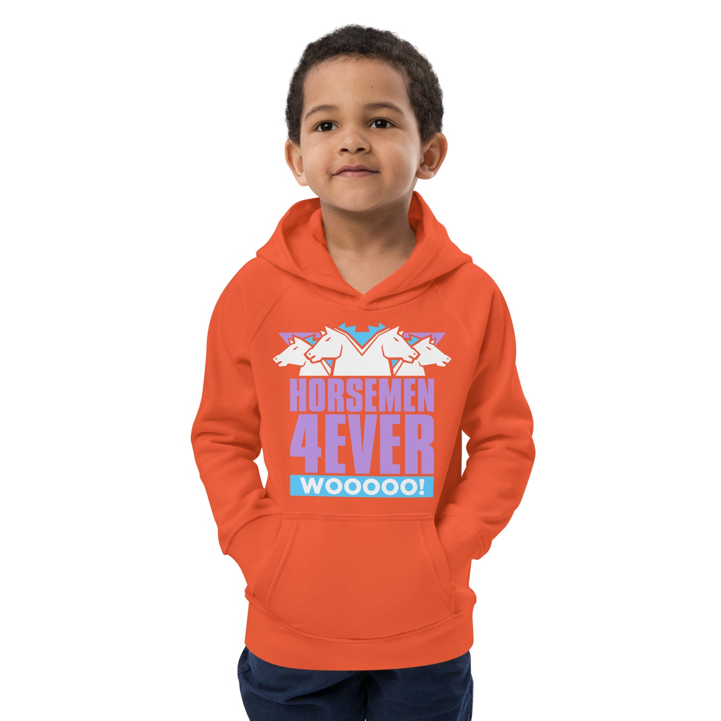 4 Horsemen Wooooo! Kids Hoodie
