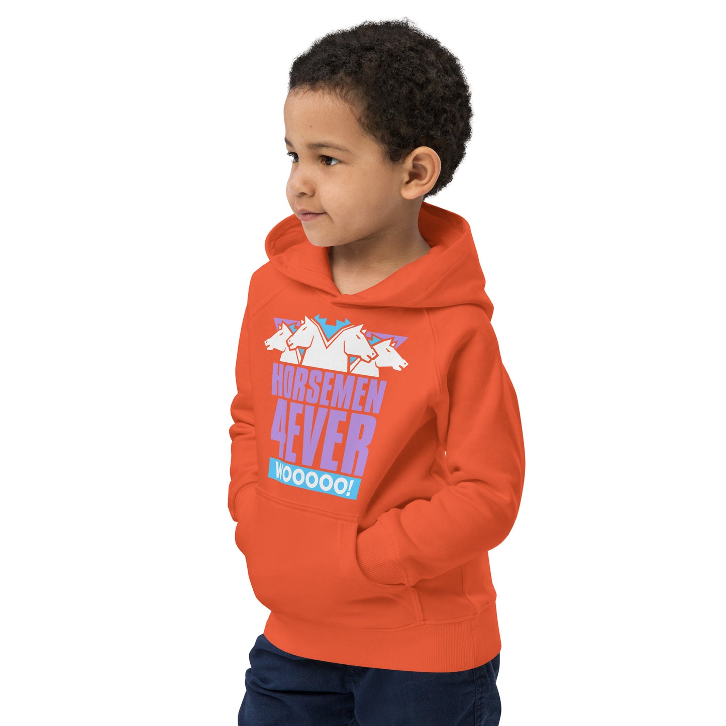 4 Horsemen Wooooo! Kids Hoodie