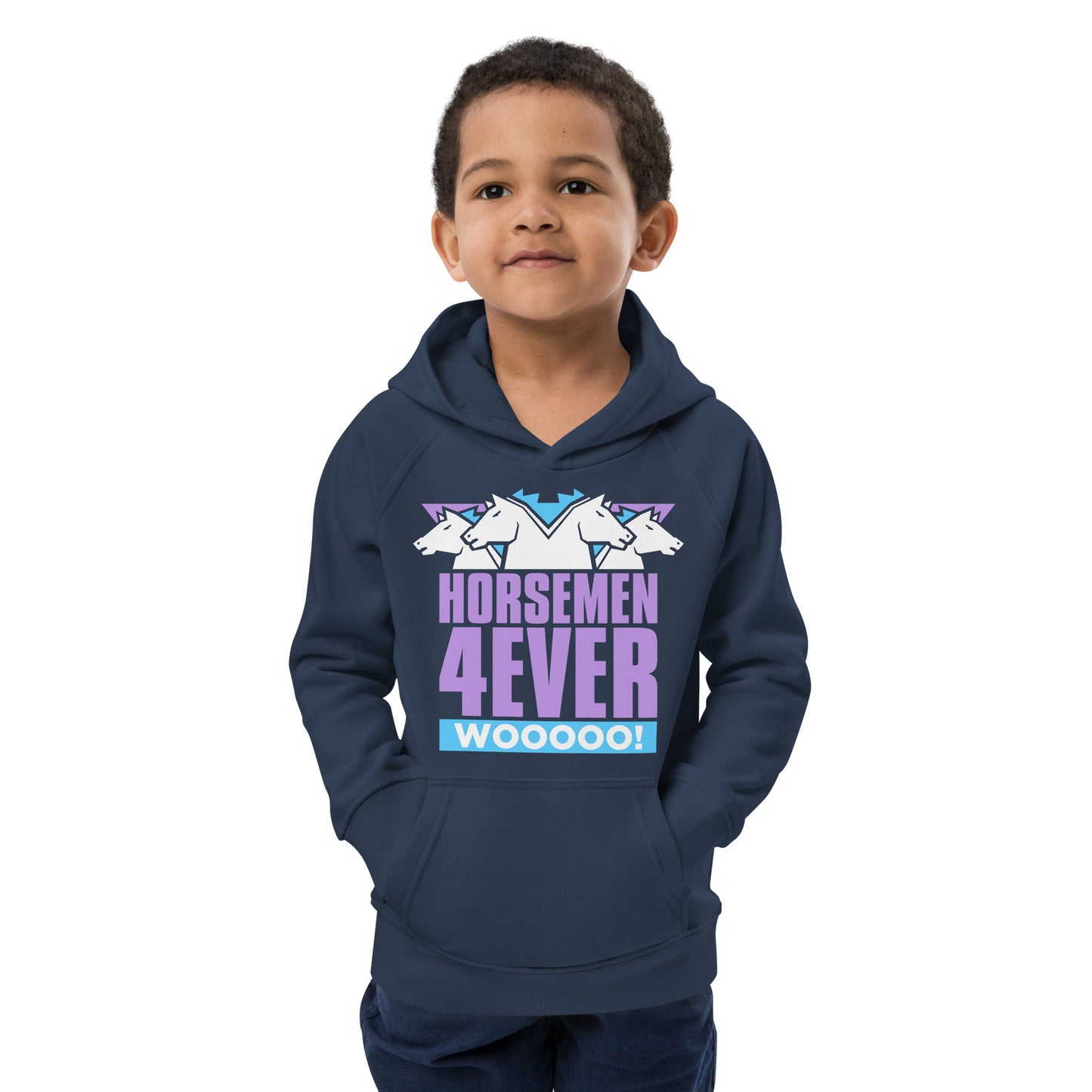 4 Horsemen Wooooo! Kids Hoodie
