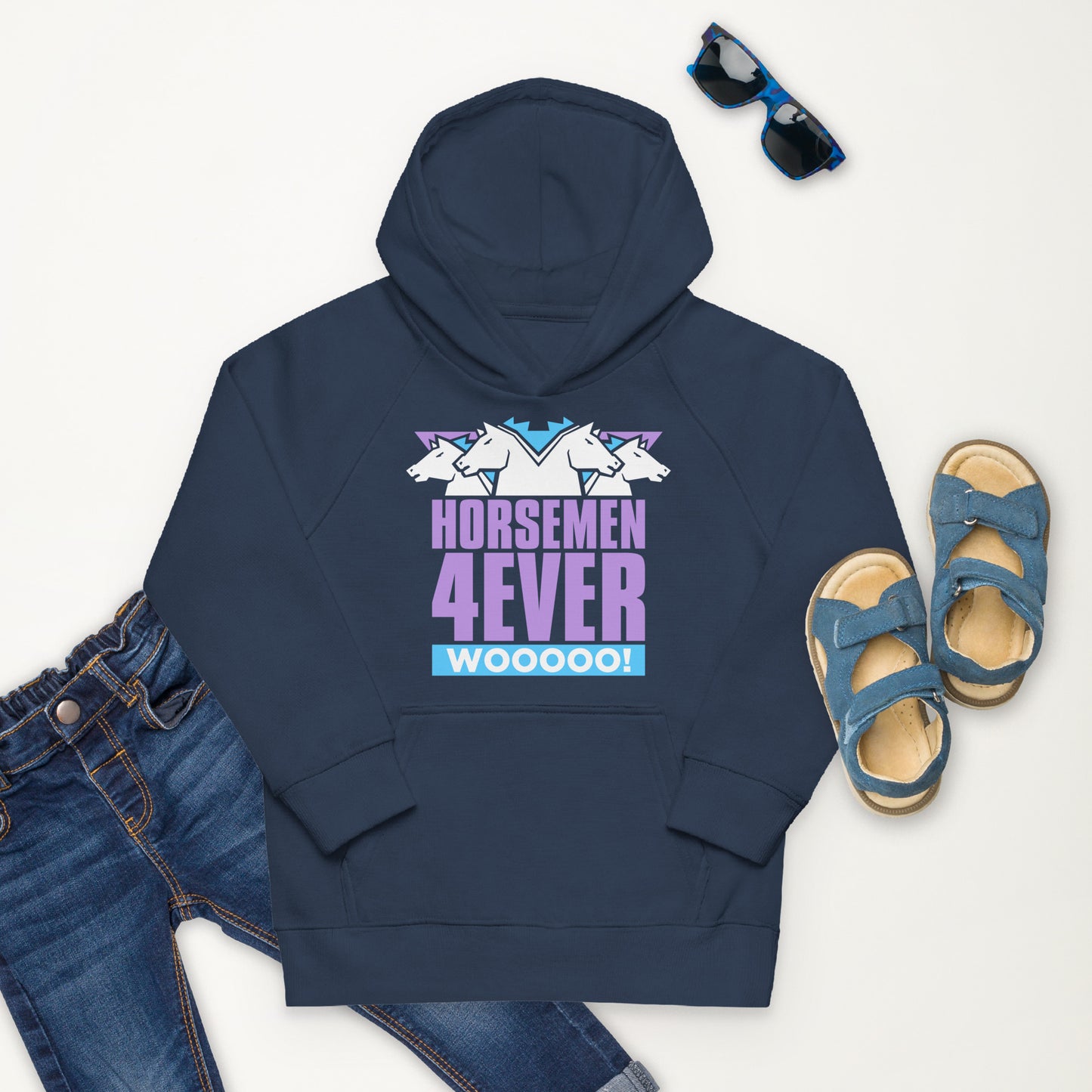 4 Horsemen Wooooo! Kids Hoodie