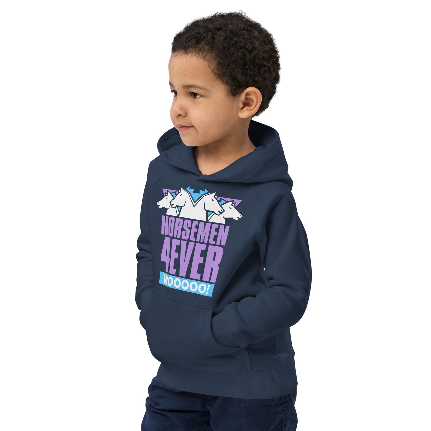 4 Horsemen Wooooo! Kids Hoodie