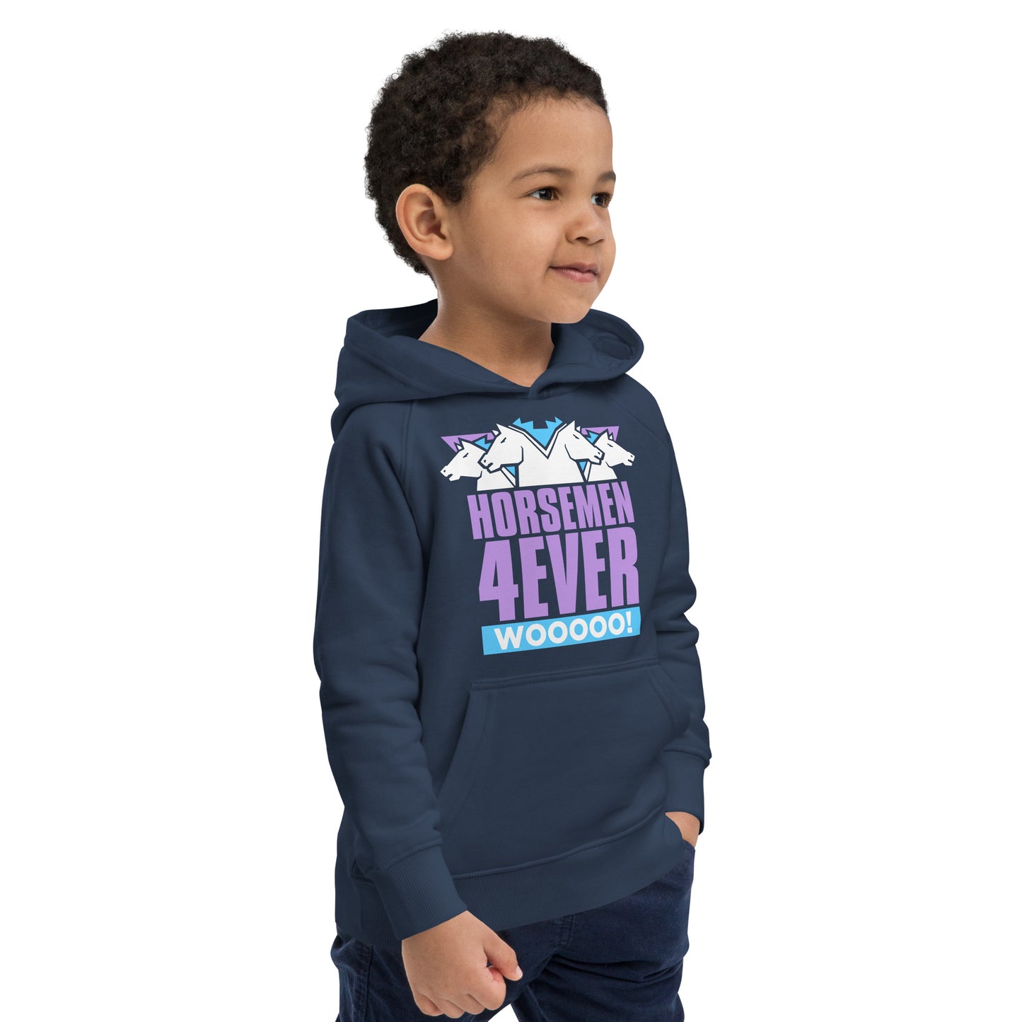 4 Horsemen Wooooo! Kids Hoodie