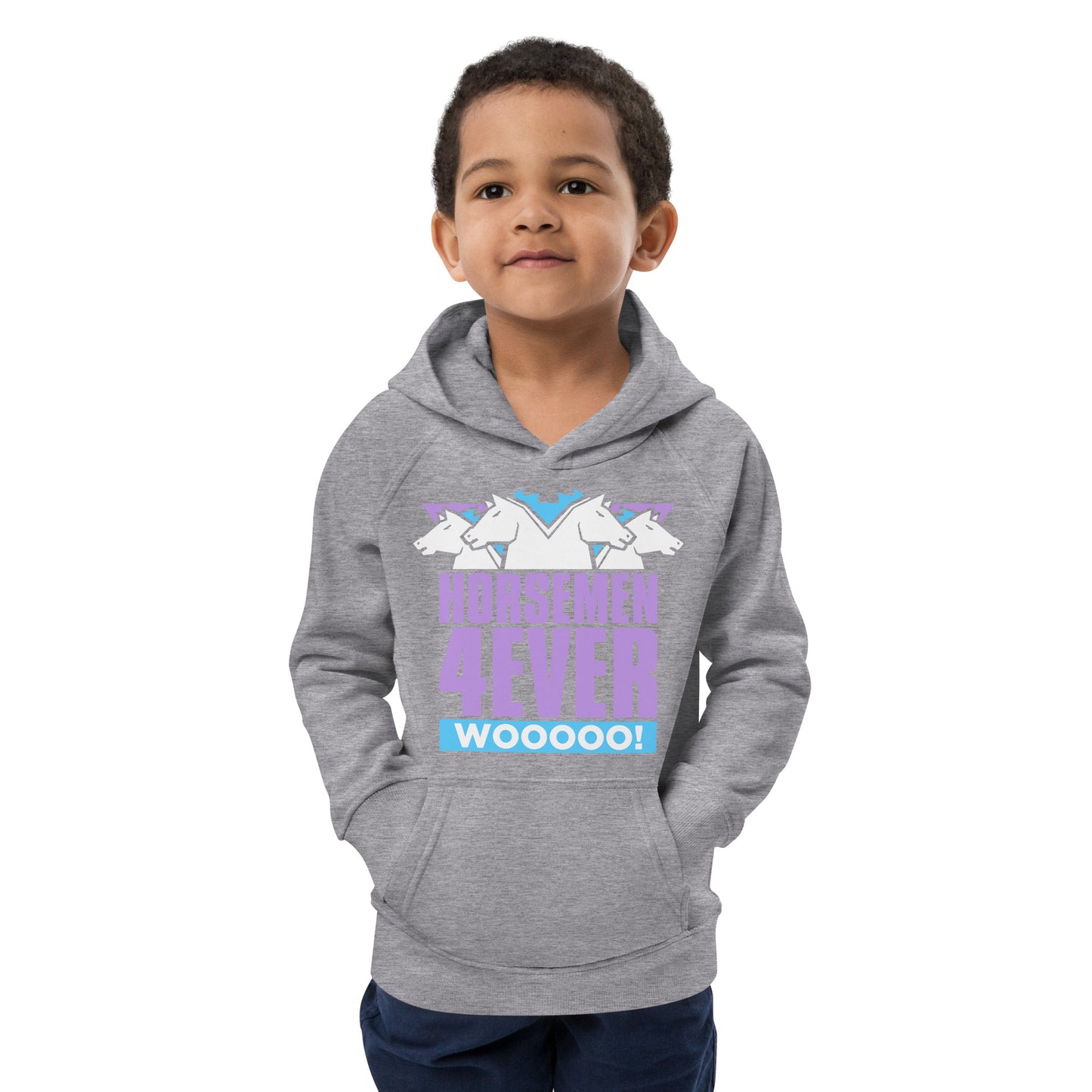 4 Horsemen Wooooo! Kids Hoodie