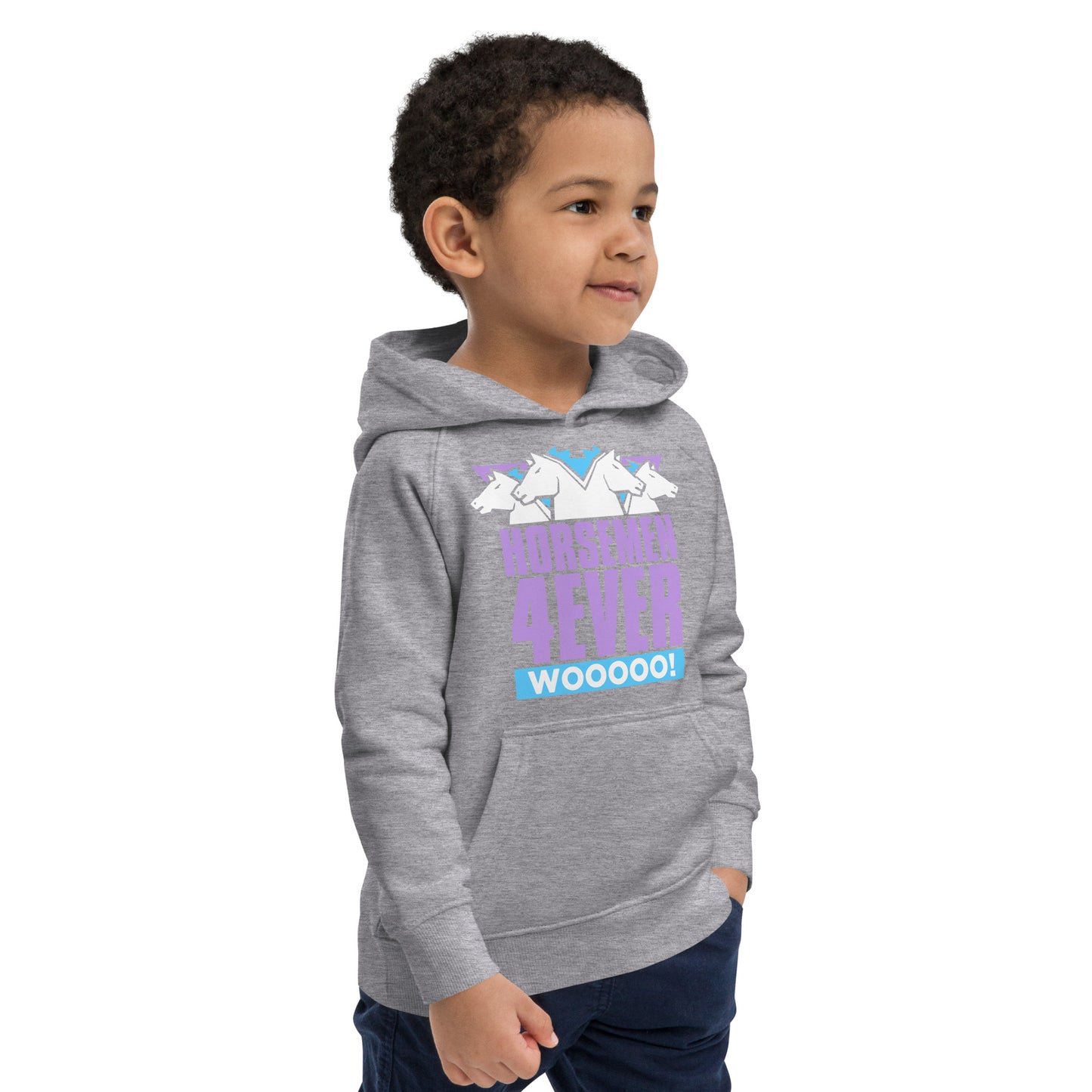 4 Horsemen Wooooo! Kids Hoodie