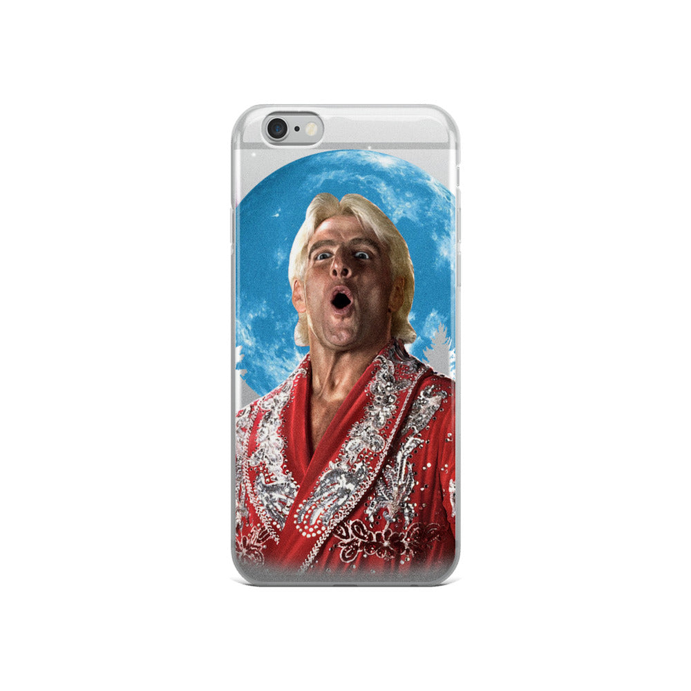 Wooo! At the moon iPhone Case