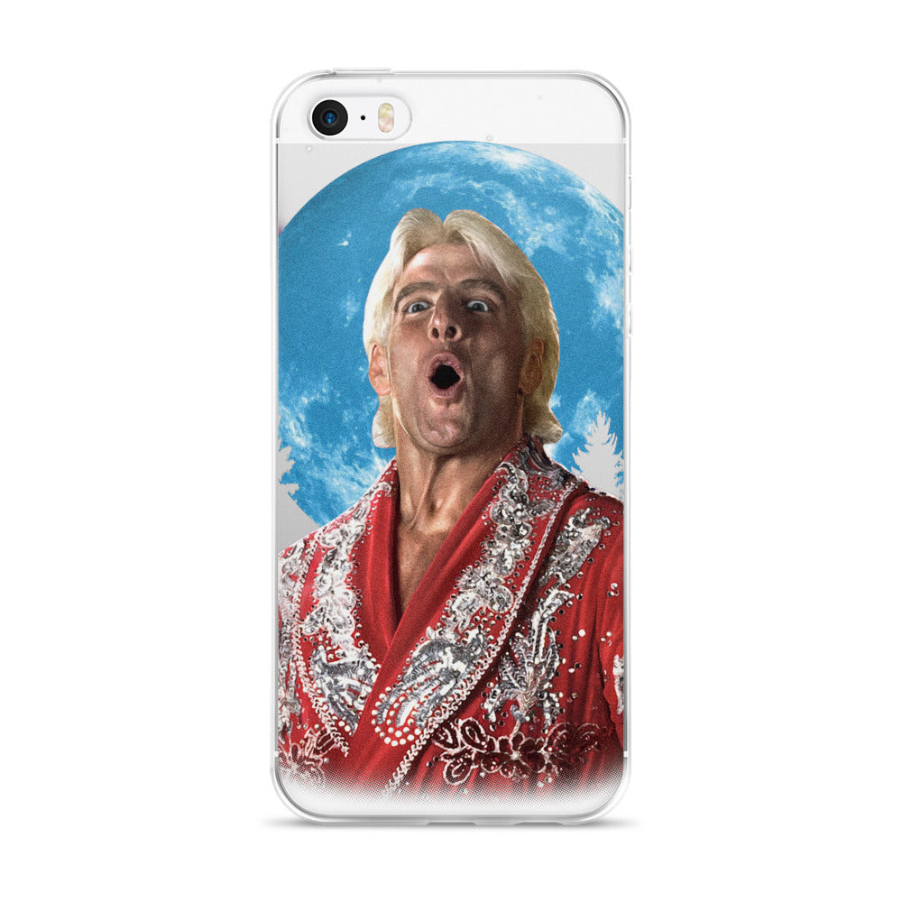 Wooo! At the moon iPhone Case