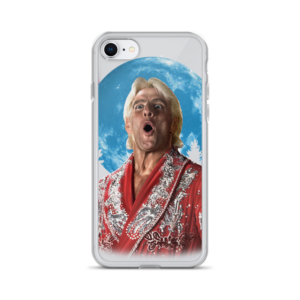 Wooo! At the moon iPhone Case