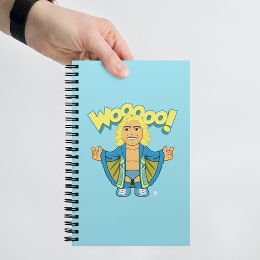 WOOOOO Man Spiral Notebook