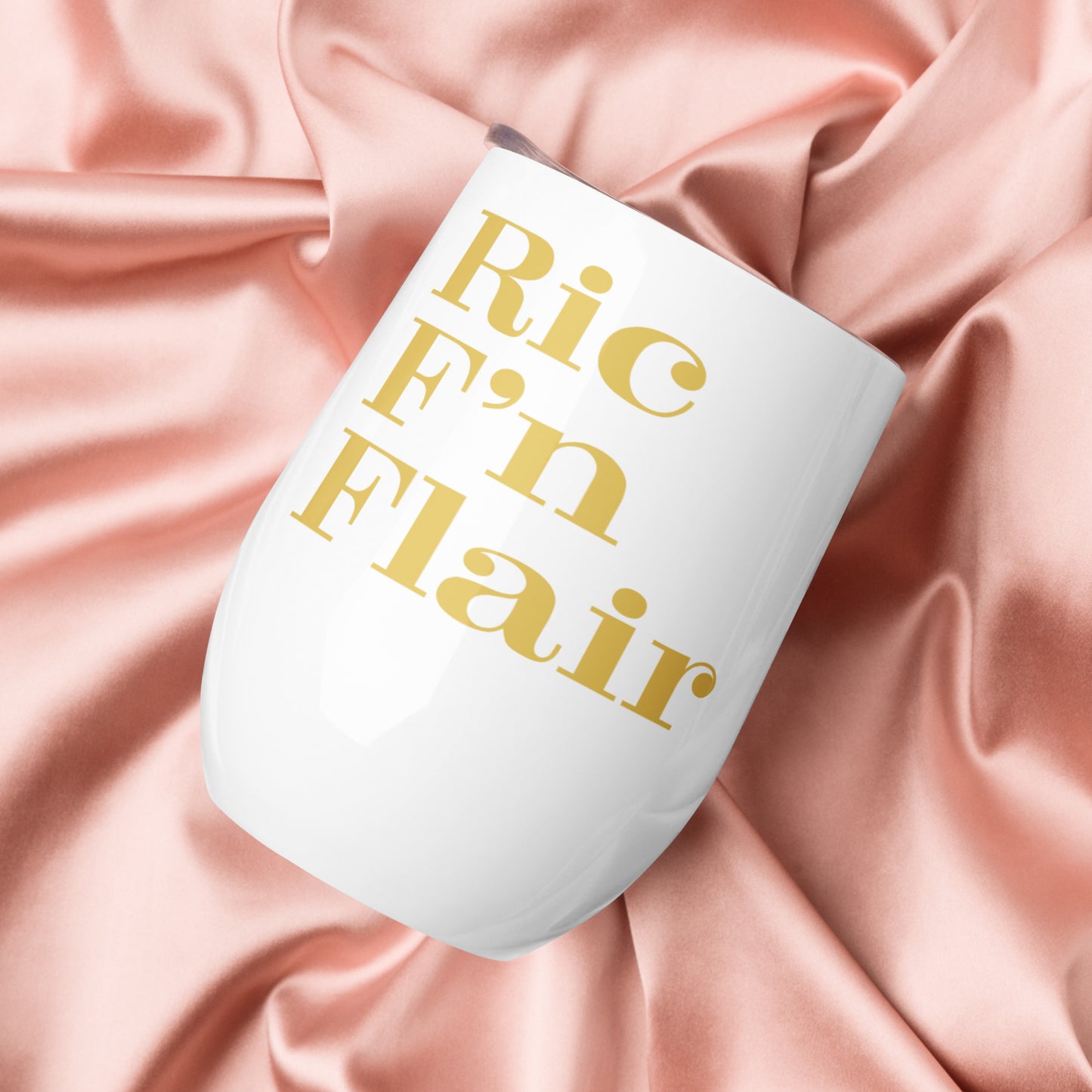 Ric F’n Flair Wine tumbler