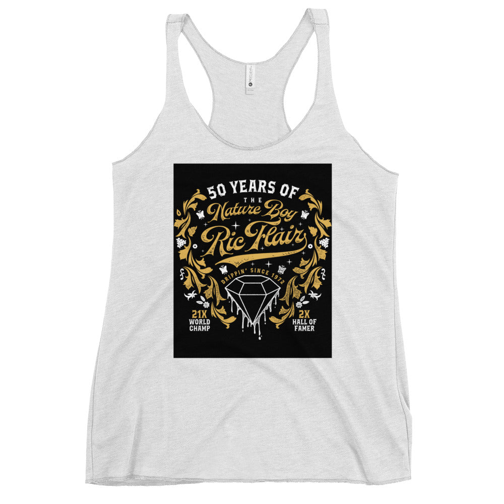 50 Years Of Flair Women's Racerback Tank