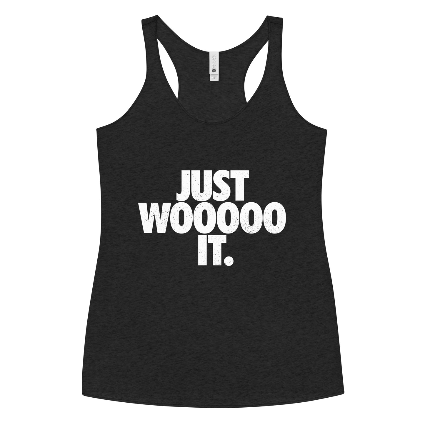 Just Wooooo It Women's Racerback Tank