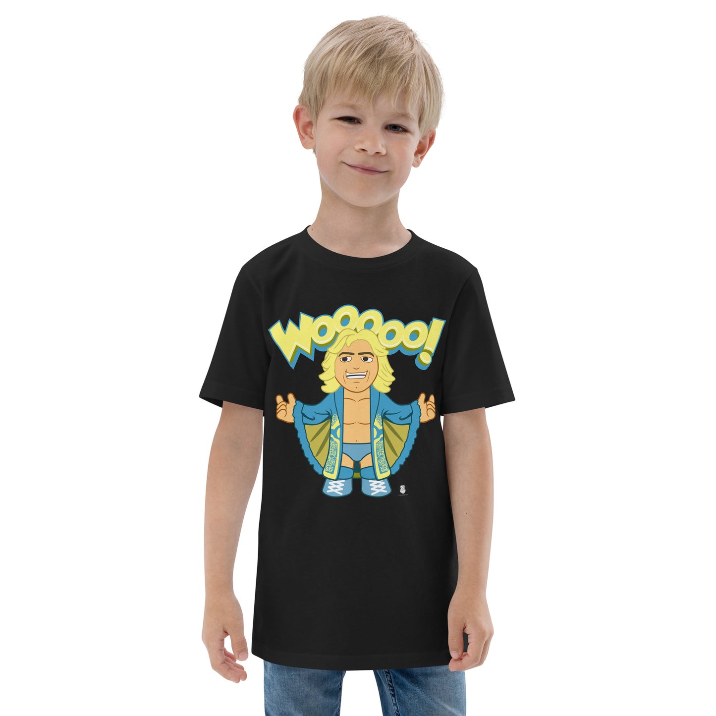 Youth jersey t-shirt Wooooo!
