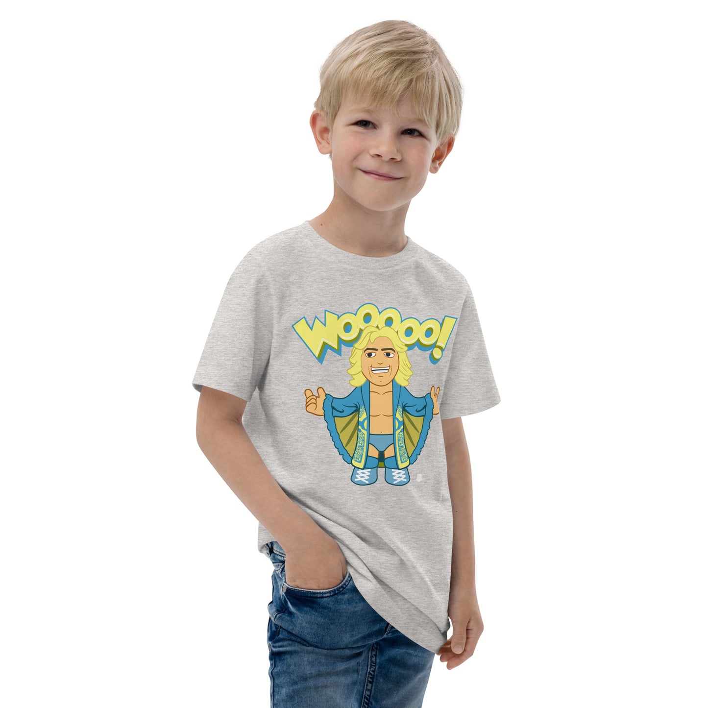 Youth jersey t-shirt Wooooo!