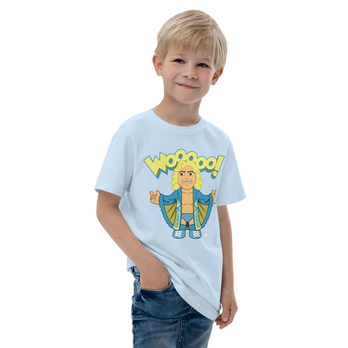 Youth jersey t-shirt Wooooo!