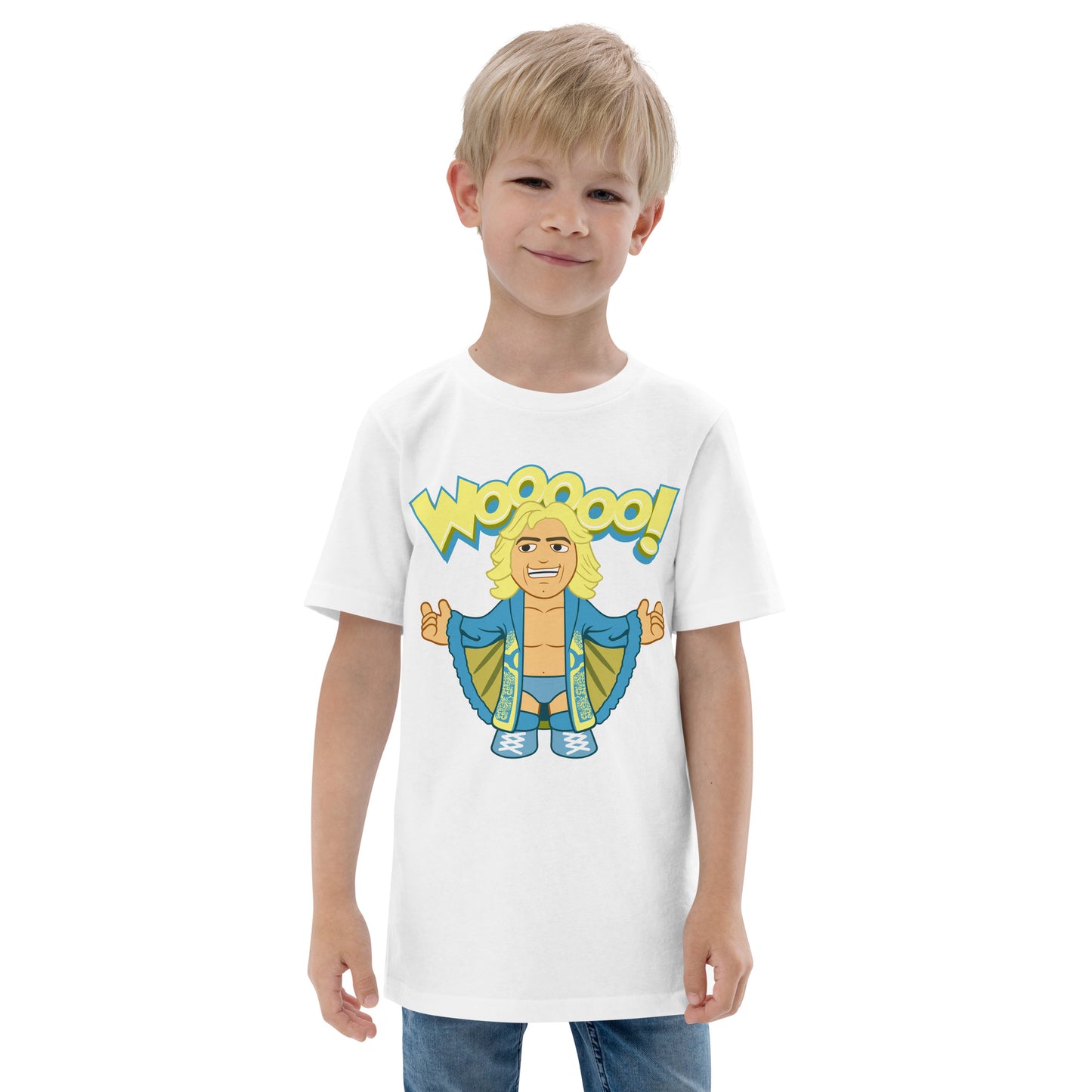 Youth jersey t-shirt Wooooo!