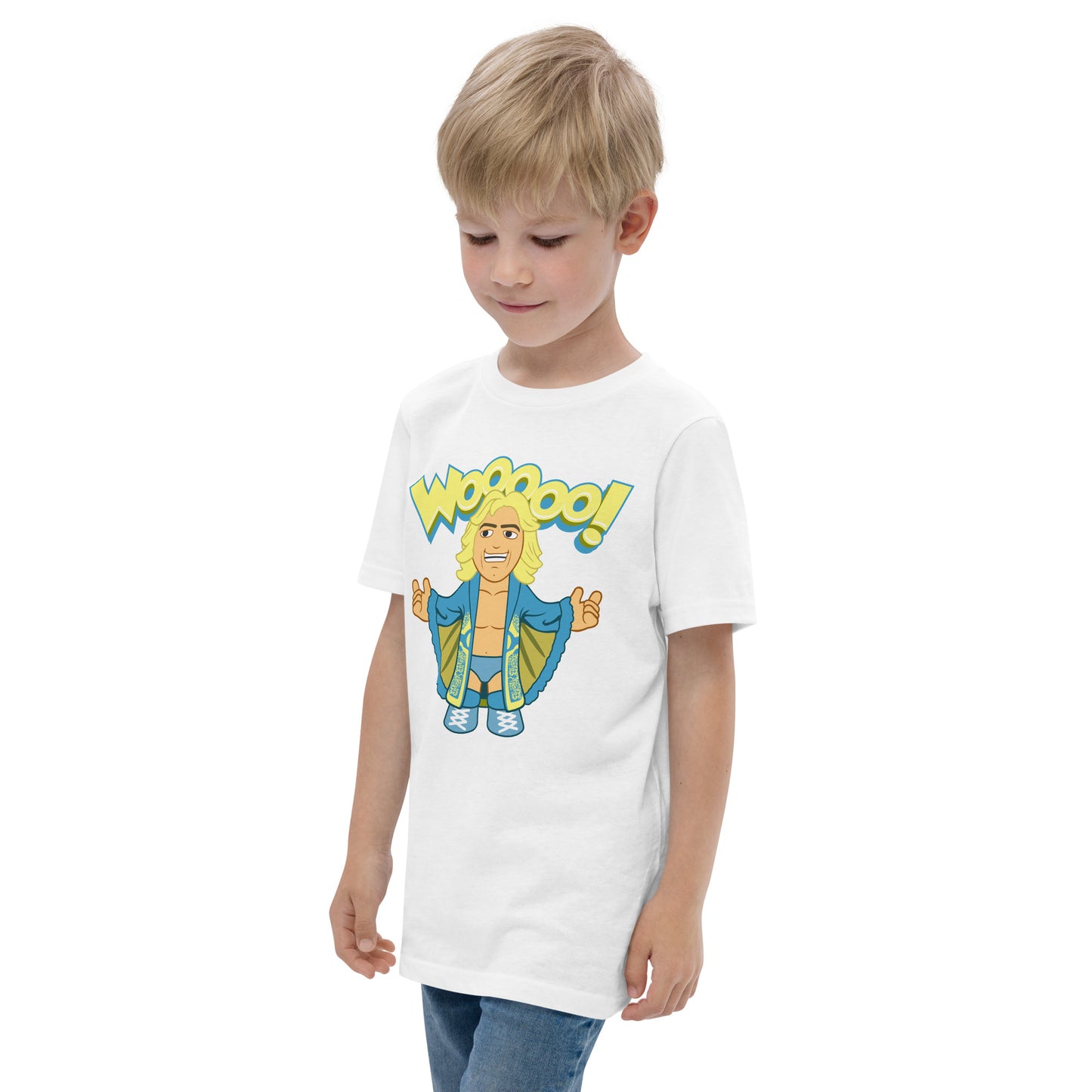 Youth jersey t-shirt Wooooo!