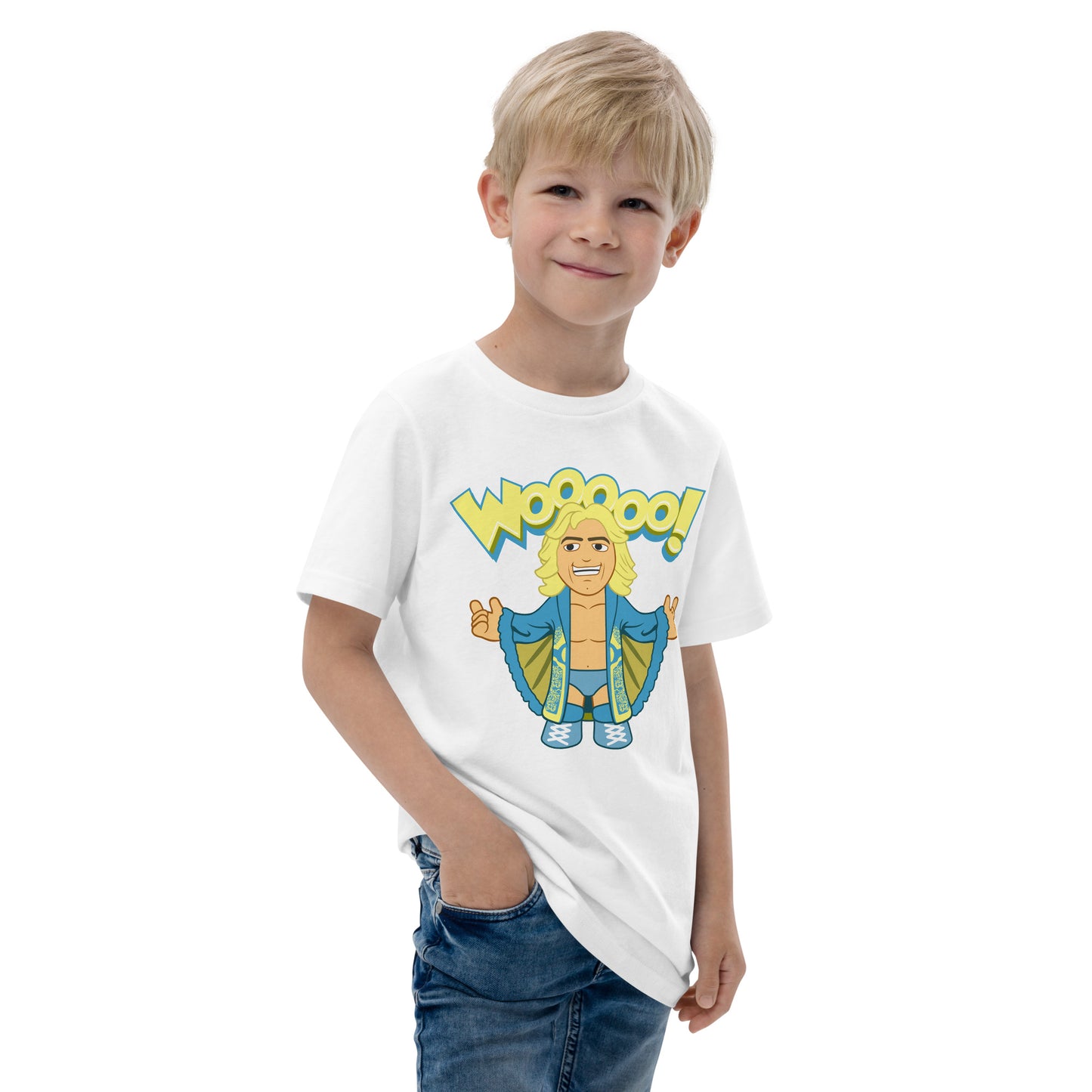 Youth jersey t-shirt Wooooo!