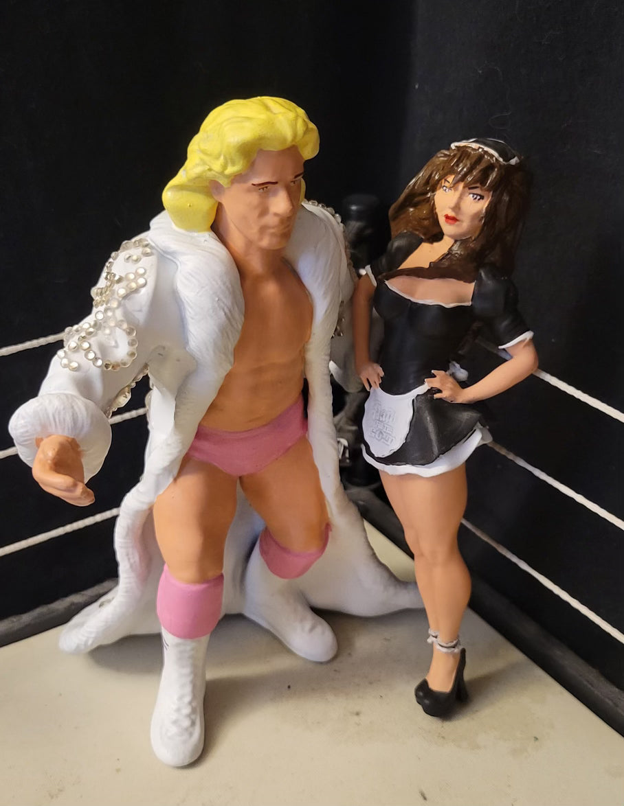 Limited Edition Custom Flair For The Gold (WCW) and Fifi The French Maid x Sinn Bodhi