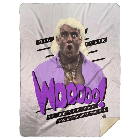 WOOOOO!  Premium Mink Sherpa Blanket 60x80