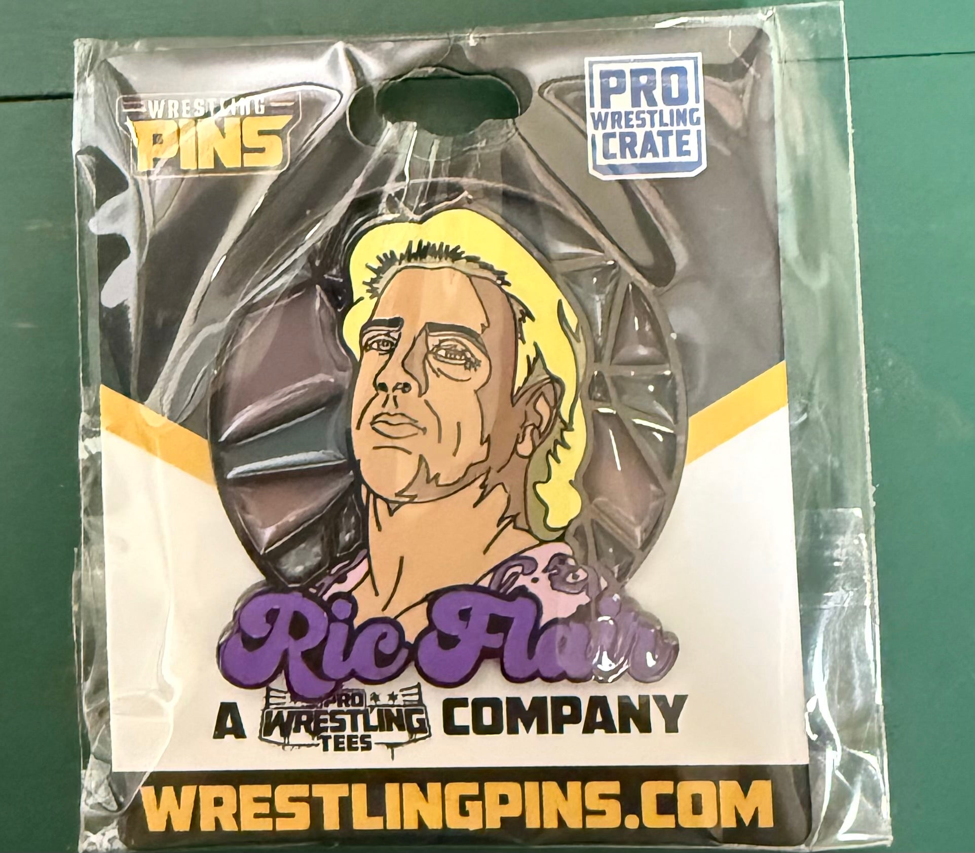Ric Flair limited edition wrestling pin