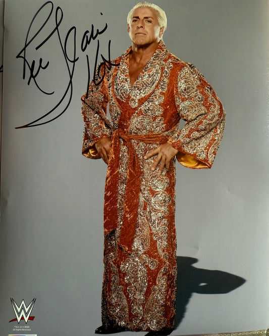 Autographed Orange Robe Photo