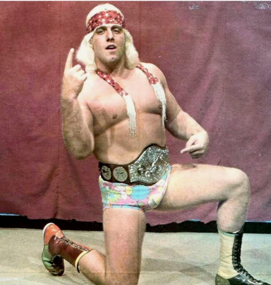 Limited Edition Custom Groovy Ric Flair handmade Figurine X Sinn Bodhi