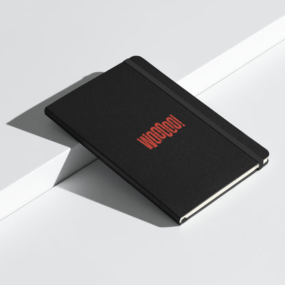 WOOOOO! style Hardcover bound notebook
