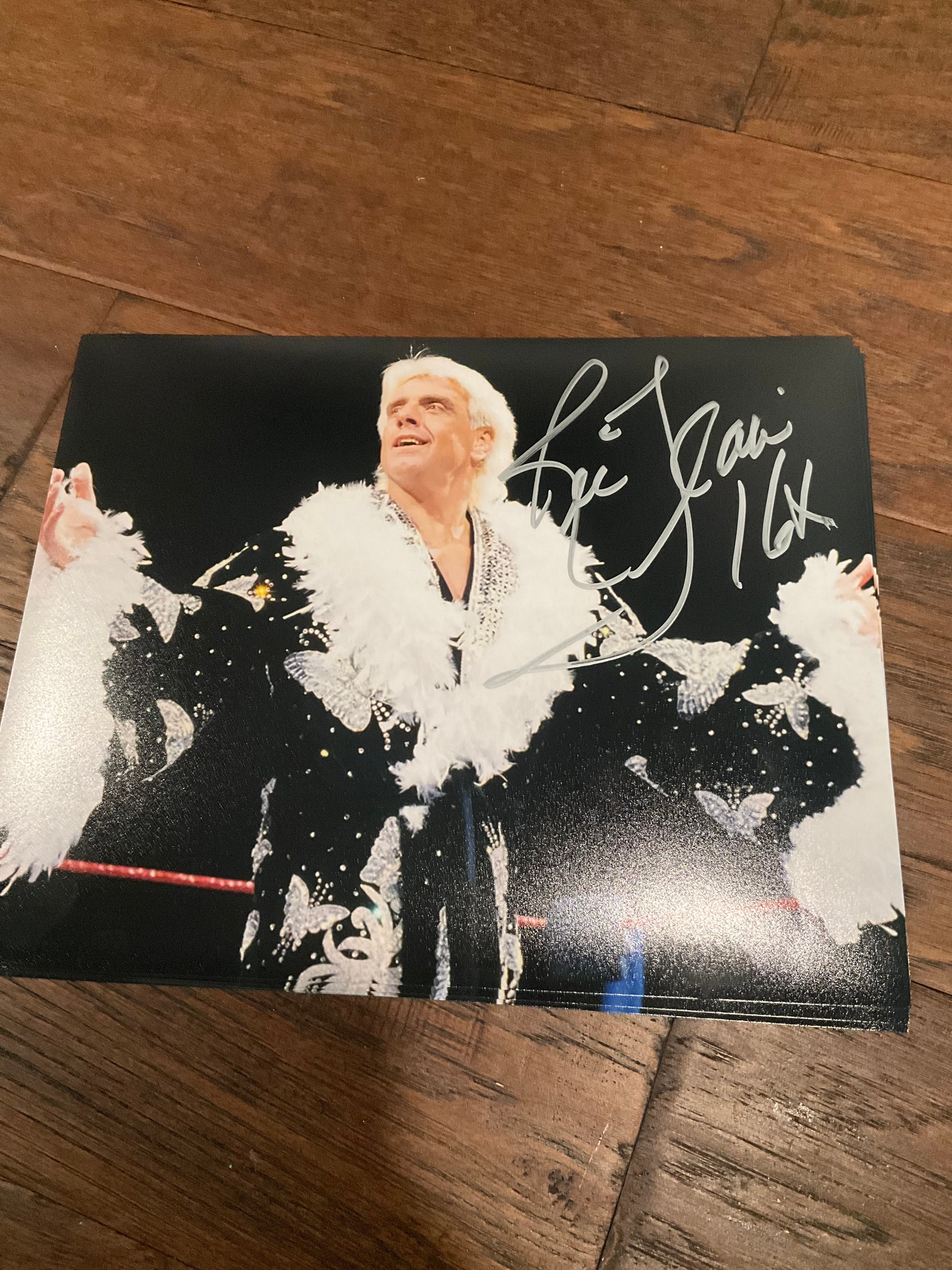 Autographed Black Robe 8x10 Photo