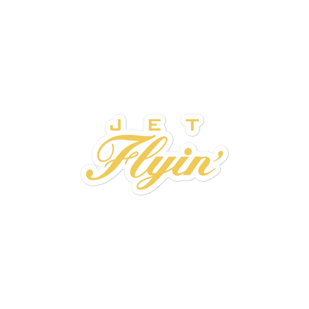 Jet Flyin' Sticker