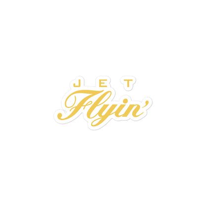 Jet Flyin' Sticker