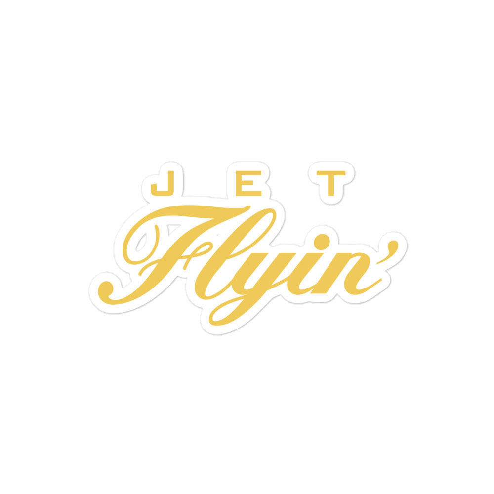 Jet Flyin' Sticker