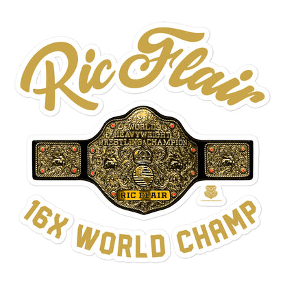 Ric Flair 16x Champ Sticker